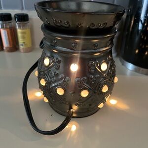 Scentsy MARGOT Pearl Bronze Metallic look Wax Warmer